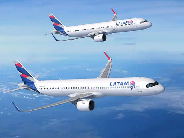 Groupe LATAM : une collection spéciale d’avions aux couleurs des pays d’Amérique du Sud